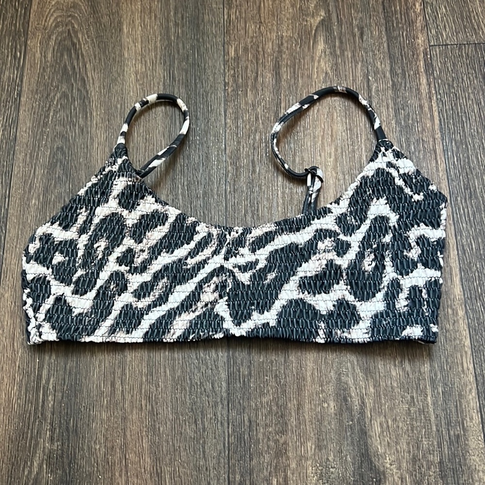 Leopard print Bikini Top